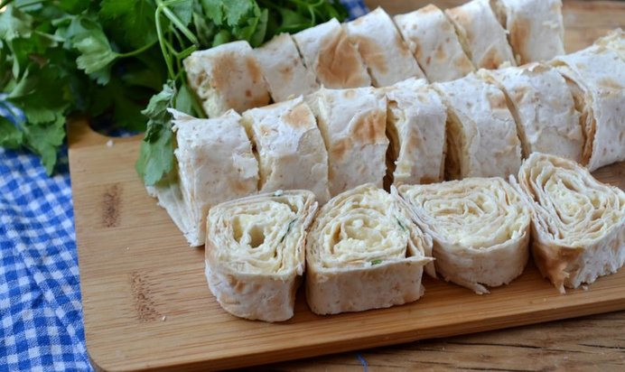 Роллы из лаваша