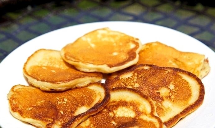 Оладьи классические на молоке