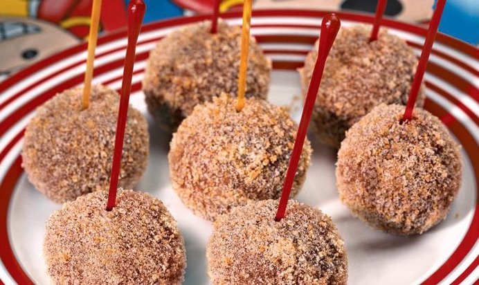 Пирожное картошка с орехами