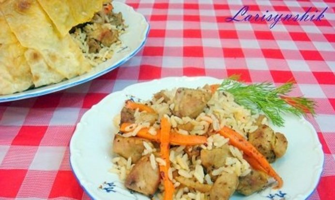 Шах-плов по-русски в мультиварке