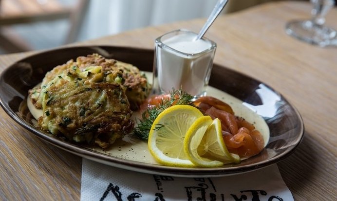 Кабачковые оладьи