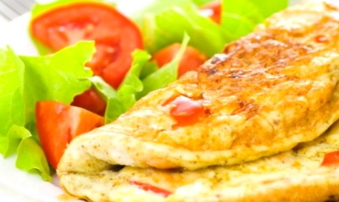 Омлет из перепелиных яиц