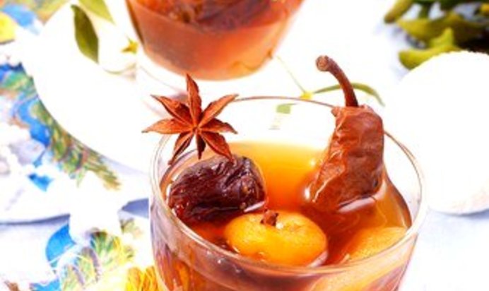 Рождественский фруктовый компот