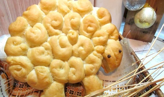 Новогодний хлеб