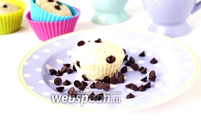 Маффины «Белоснежка» с мороженым