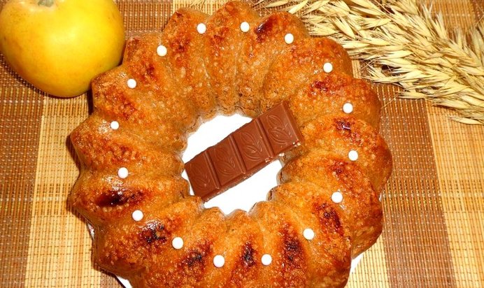 Кекс на домашнем разрыхлителе теста