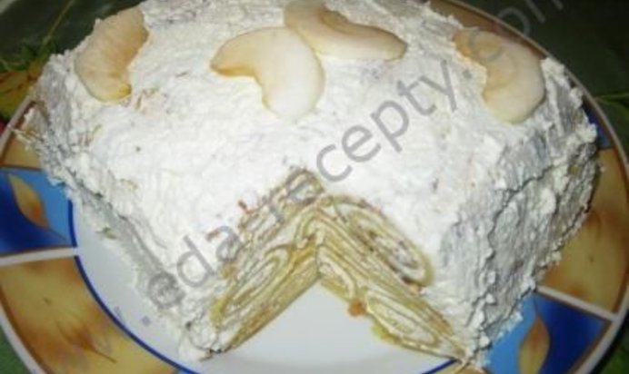 Торт из блинов