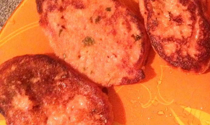 Индийские гороховые оладьи с томатом (Пудла)