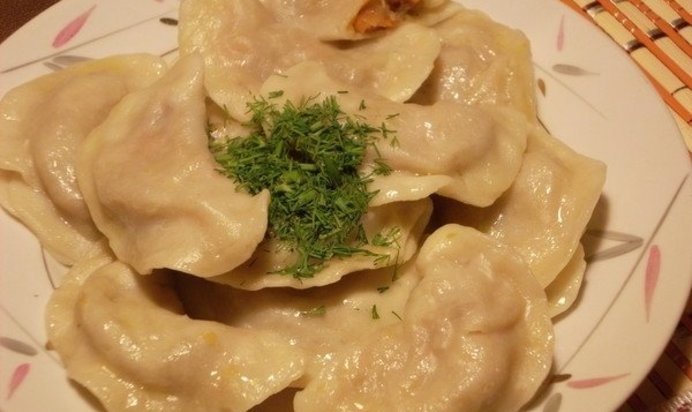 Вареники с квашеной капустой