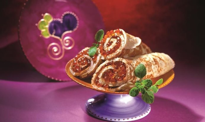 Блины с икрой