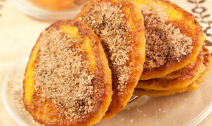 Блинчики из тыквы