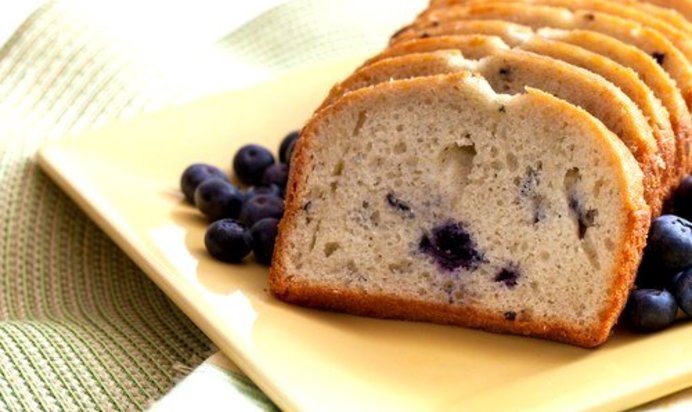 Бананово-черничный хлеб