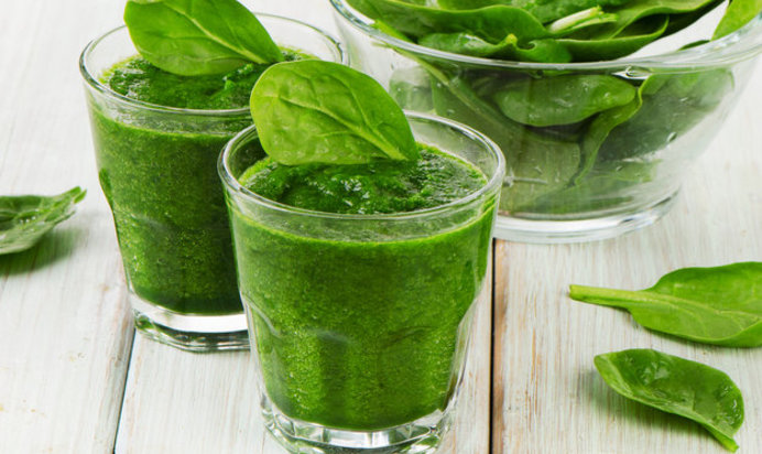 Смузи со шпинатом