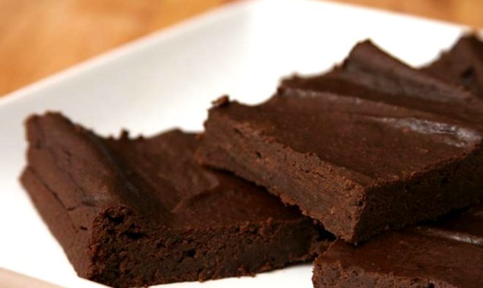 Шоколадные пирожные с фасолью и авокадо