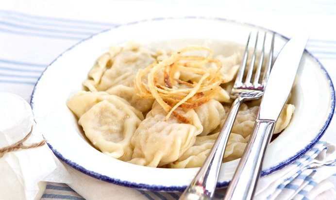 Вареники с картошкой по‑одесски