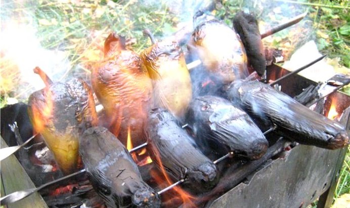 Шашлык из овощей по‑армянски