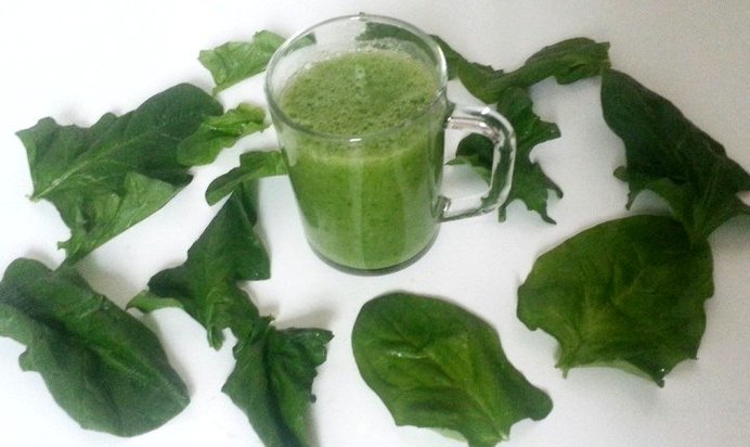 Зеленый смузи для похудения
