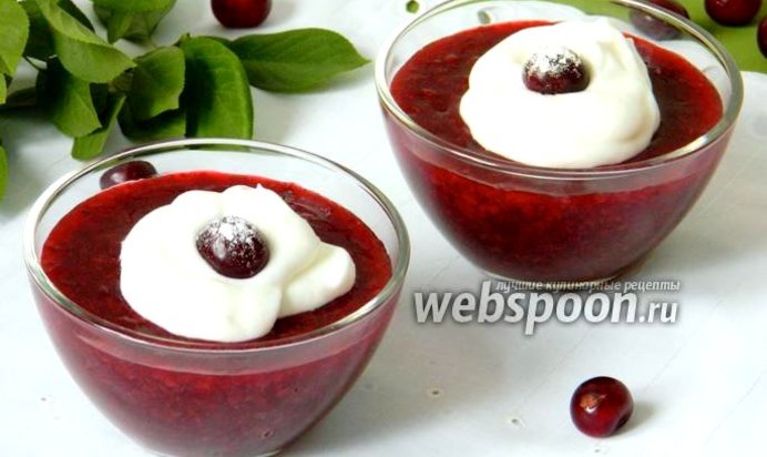 Кисель из вишни