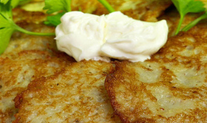 Картофельные оладьи (драники)