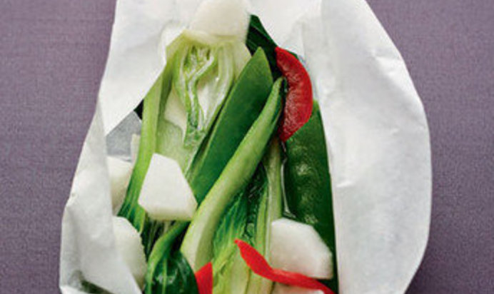 Овощи в сливках