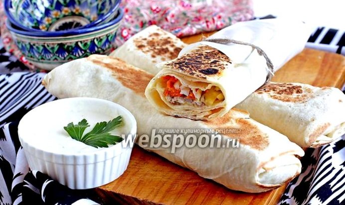 Шаурма с шашлыком