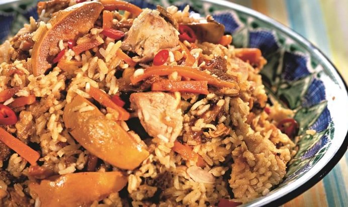 Плов с курицей