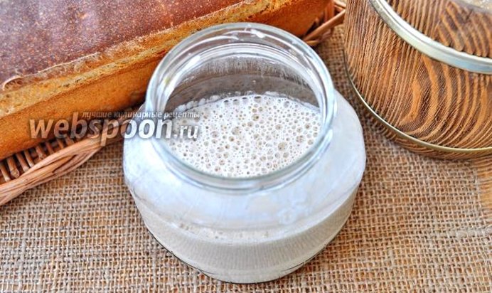 Домашняя закваска на ржаном солоде для хлеба