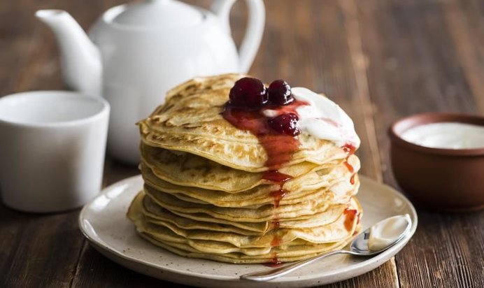 Блины без яиц