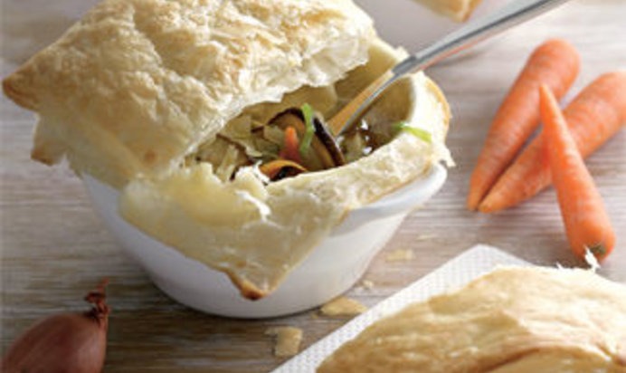 Постные щи с грибами