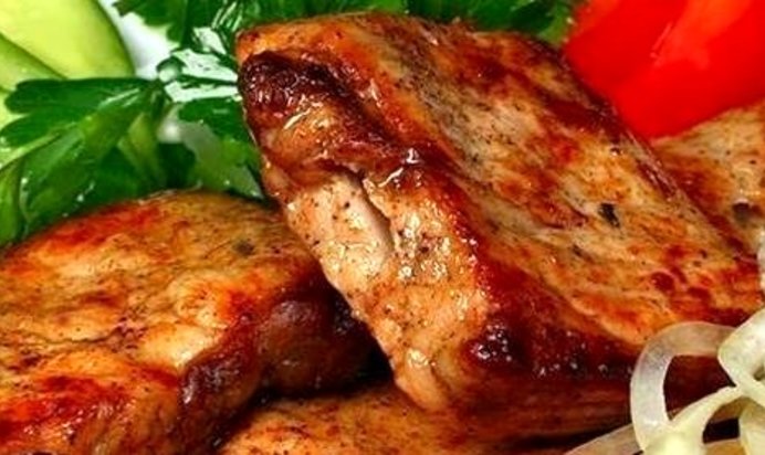 Шашлык из свинины в мультиварке
