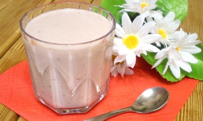 Смузи с овсяными хлопьями