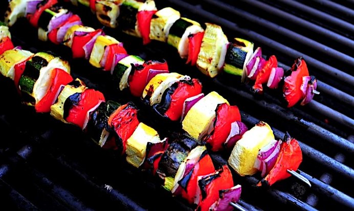 Шашлык из овощей