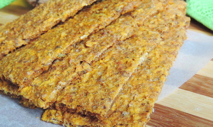 Морковно-зерновые хлебцы