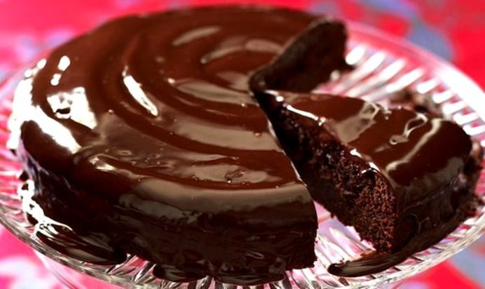 Шоколадный торт без яиц