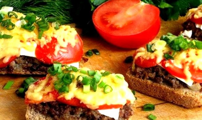 Горячие бутерброды в мультиварке