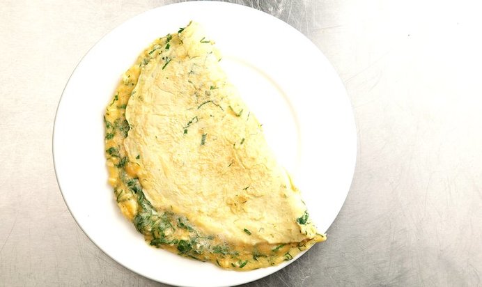 Омлет с мукой