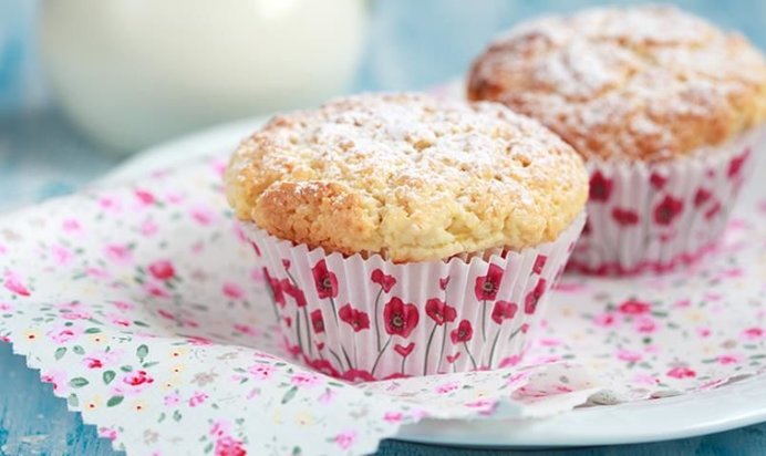 Лимонные маффины