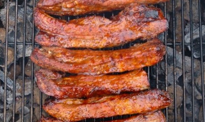 Свиные ребра BBQ