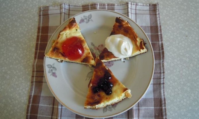 Запеканка творожная с манкой в духовке