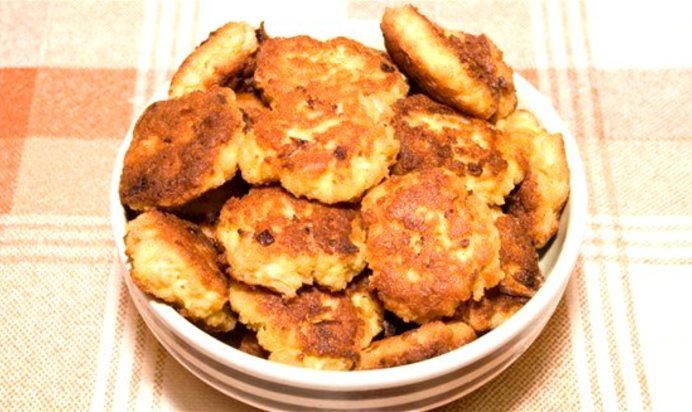 Оладьи из куриных грудок