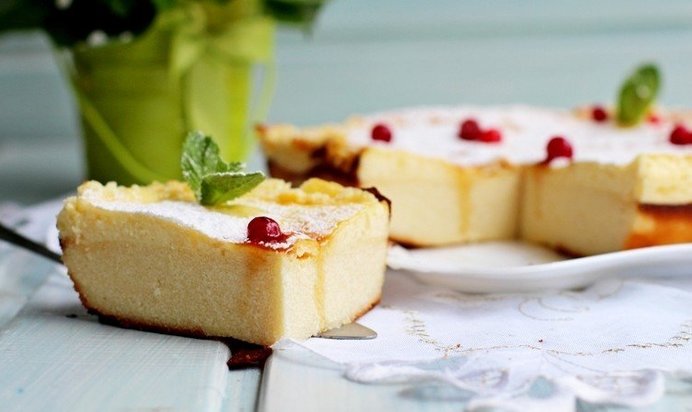 Двухслойная запеканка