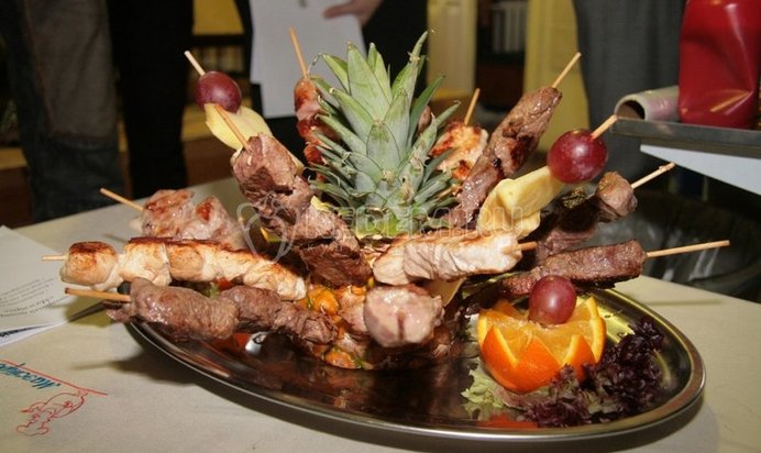 Мучные клецки с зеленым луком на пару