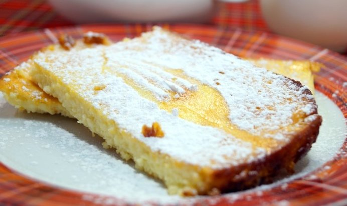 Запеканка из творога «Как в детском саду»