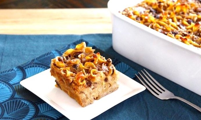 Запеканка из лапши