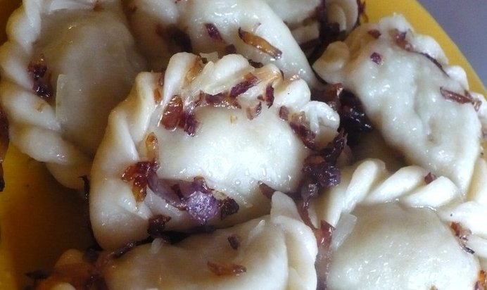 Вареники с картошкой и сыром