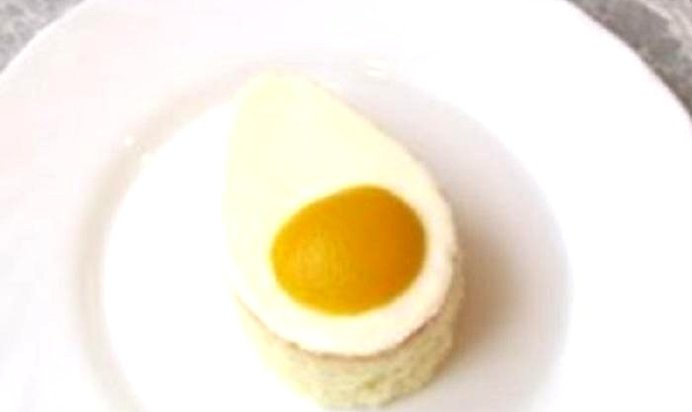 Пирожное пасхальные яйца