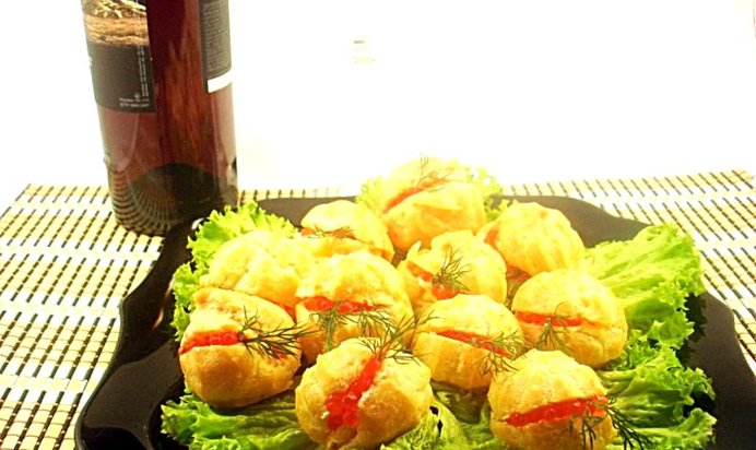 Профитроли закусочные