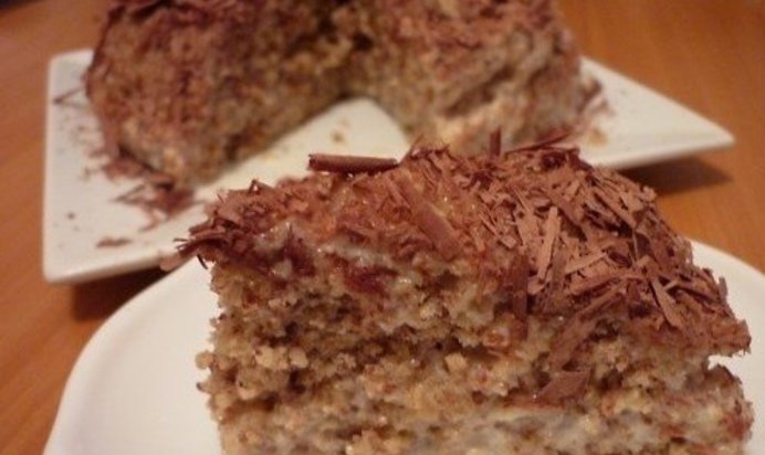 Ореховый торт за 5 минут