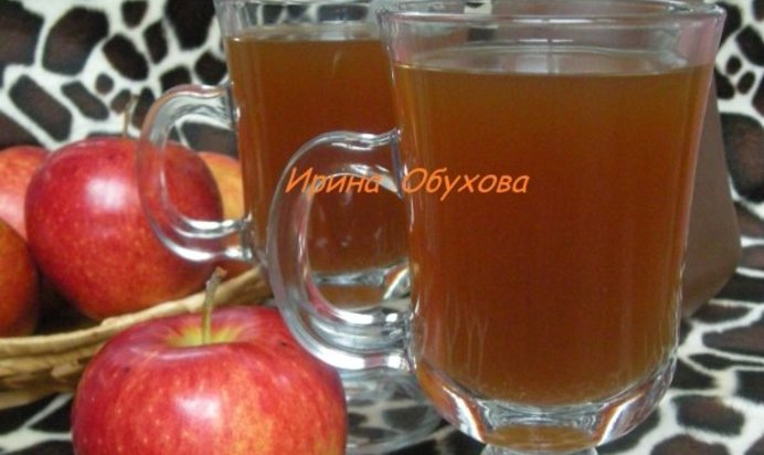 Квас на яблочном соке