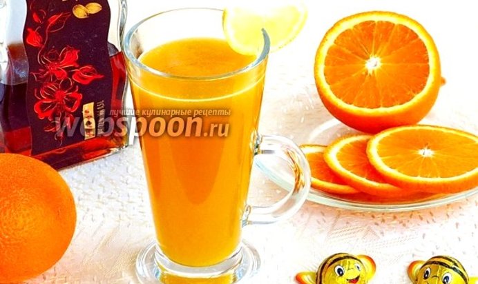 Десертный напиток «Горячее золото»